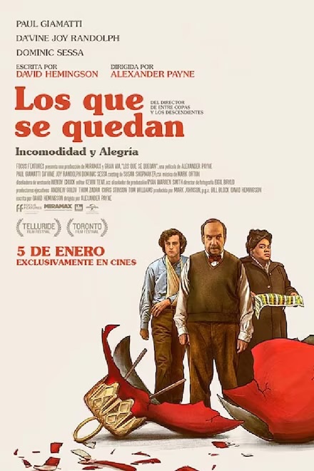 Portada de la película Los que se quedan. / @Twitter