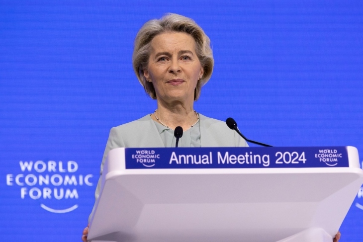 Ursula von der Leyen, presidenta de la Comisión Europea. / RR SS.