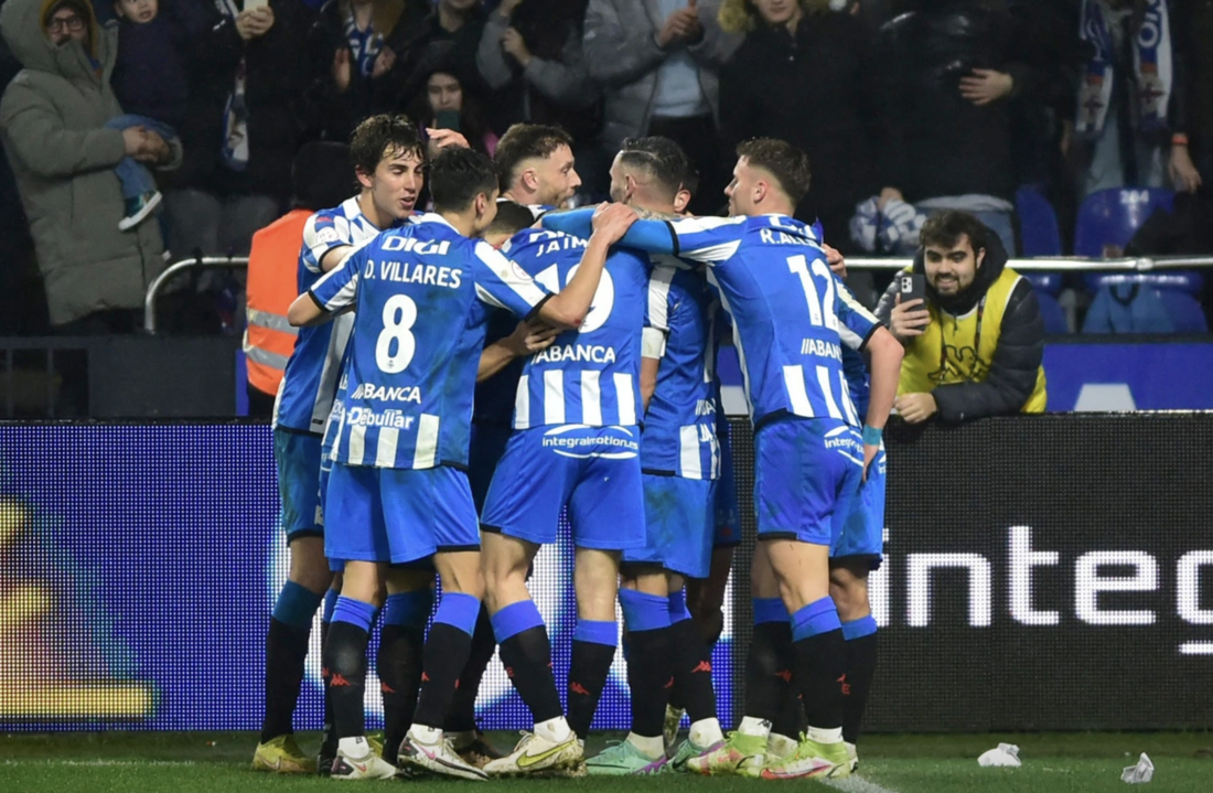 Jugadores del Deportivo de La Coruña. / RCD
