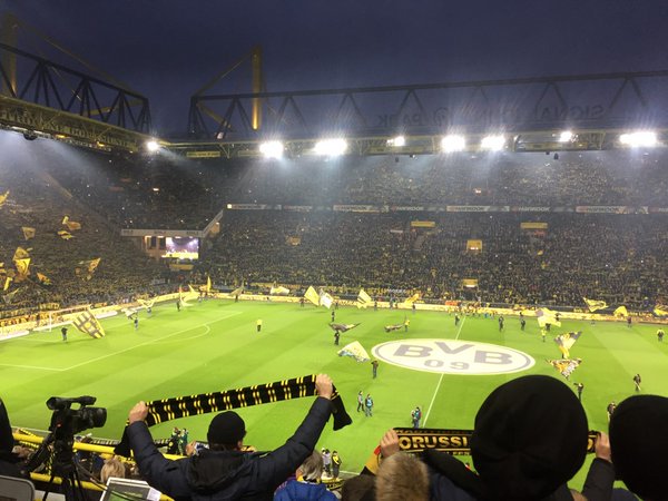 Estadio Signal Iduna Park del Borussia Dortmund. / @Twitter