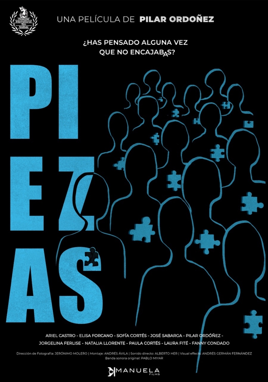Póster promocional de la película de Pilar Ordoñez. / Productora