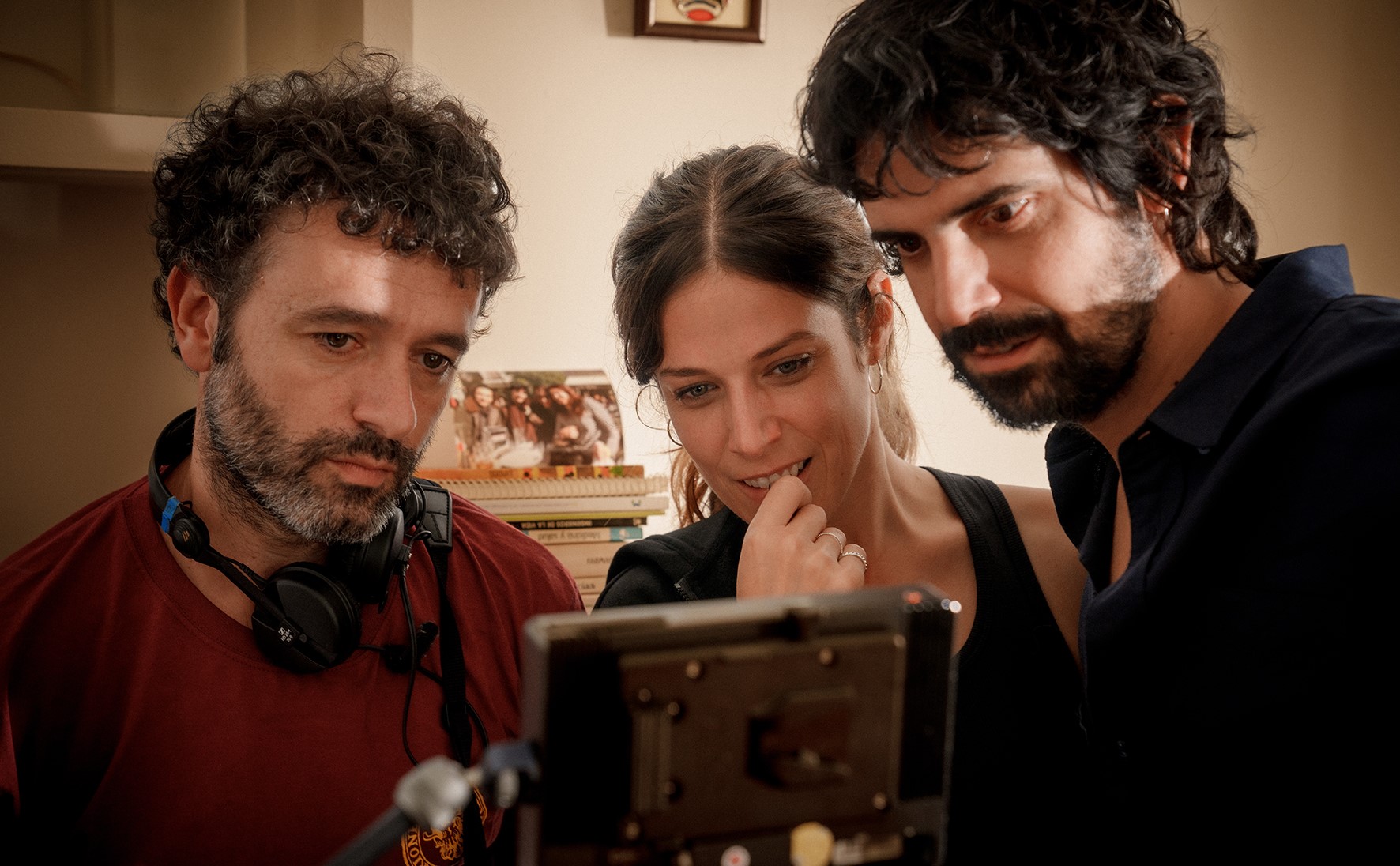 Rodrigo Sorogoyen en la filmación de Los años nuevos. / Movistar Plus+