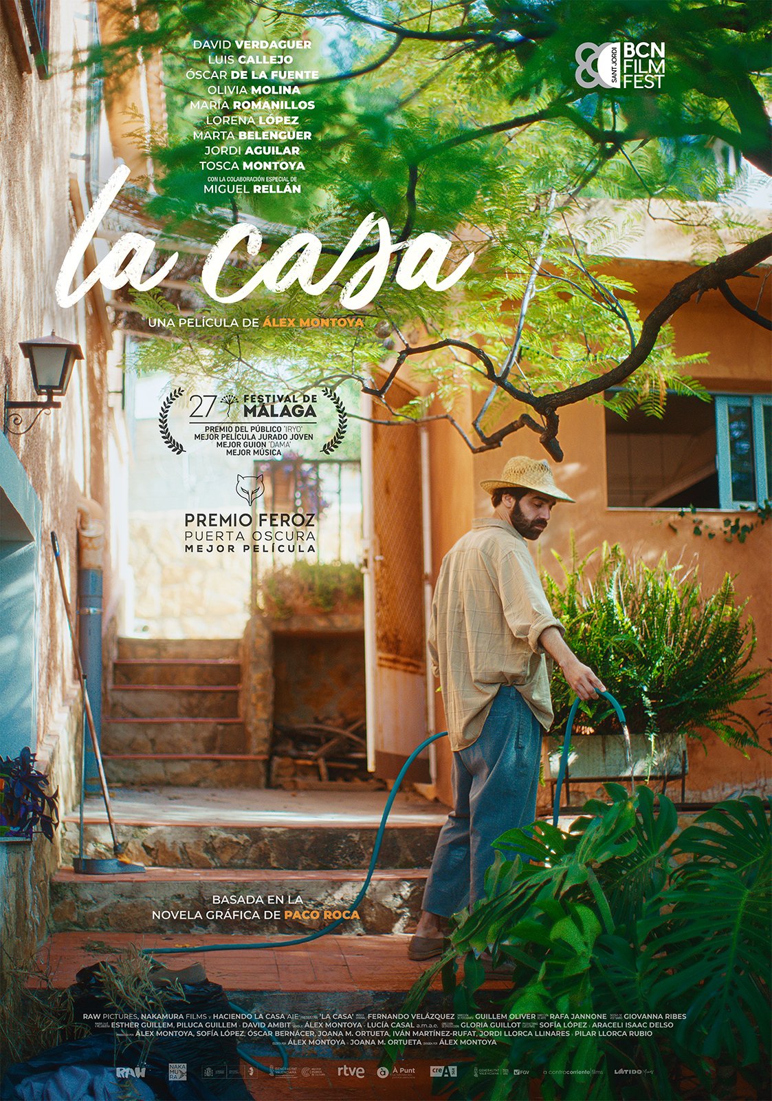 Cartel oficial de la película La casa. / @Twitter