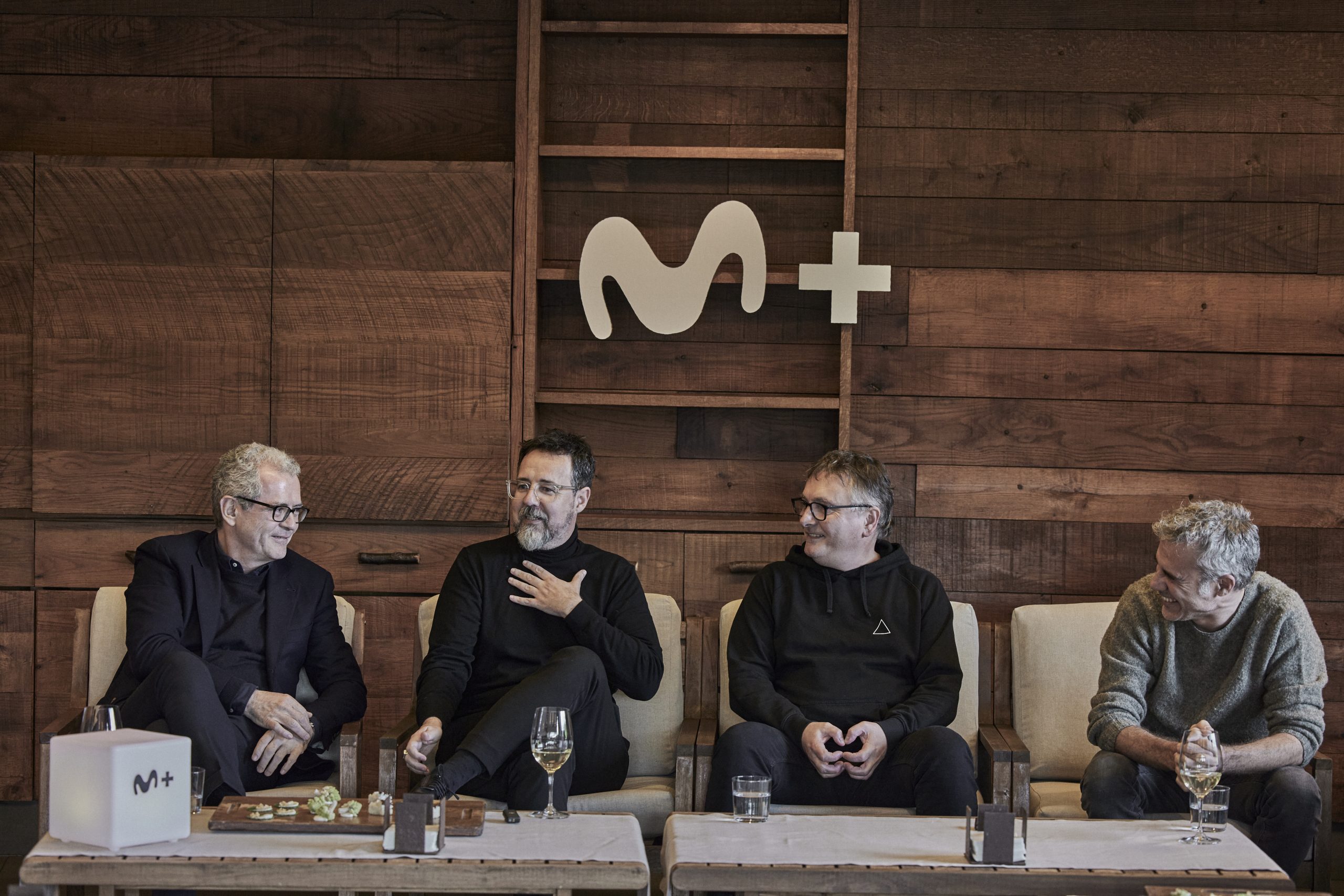 Pablo Isla, Paco Plaza, Andoni Luis Aduriz, Domingo Corral. / Movistar Plus+