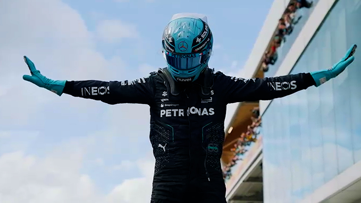 Russell se lleva la pole en Montreal / @F1