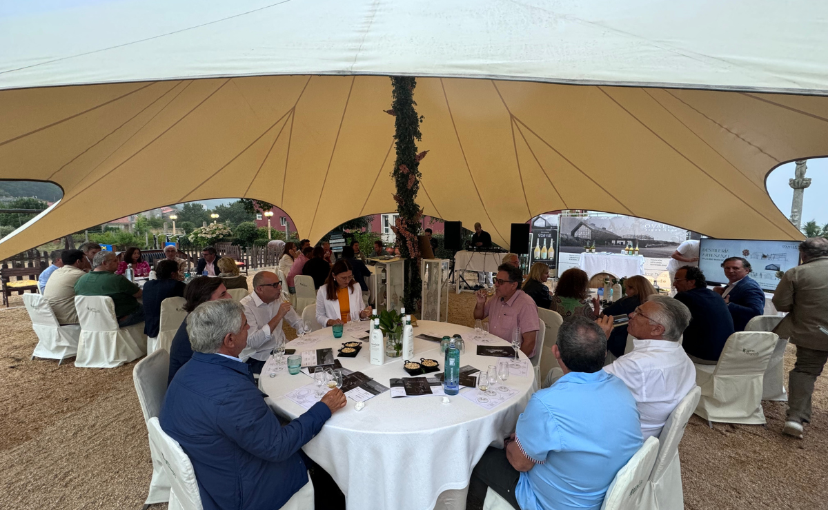 The attending audience had the opportunity to taste the different whiskies. / M.M.