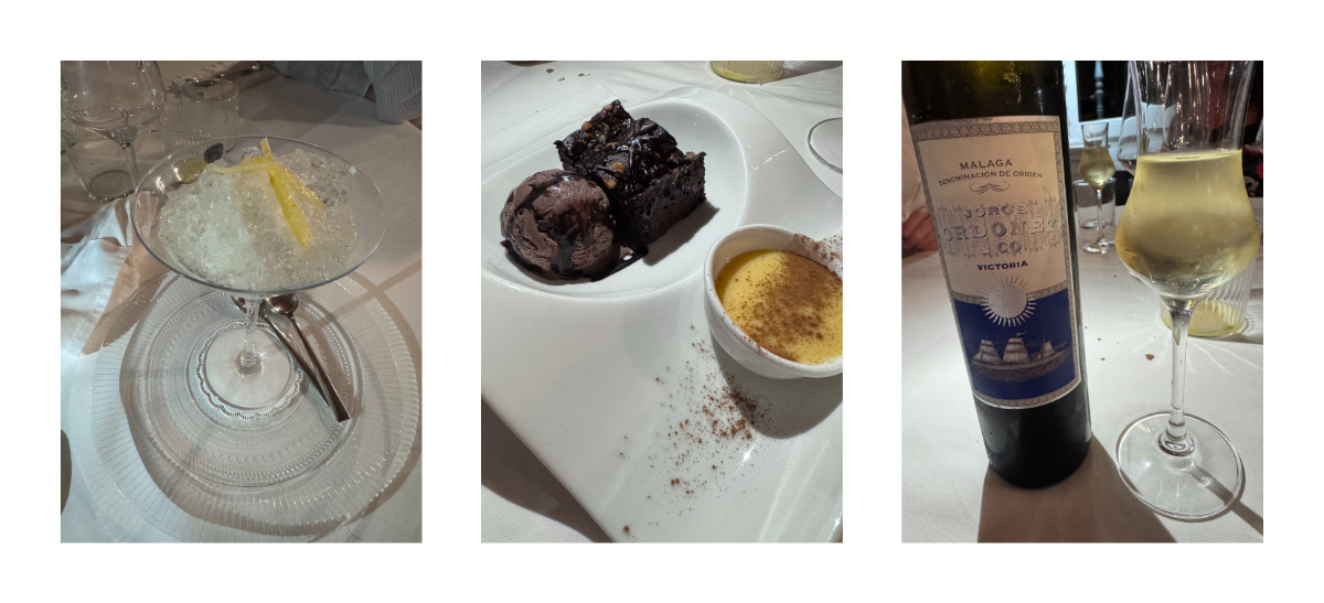 Algunos de los postres clásicos de Mar de Ardora. / M.M.