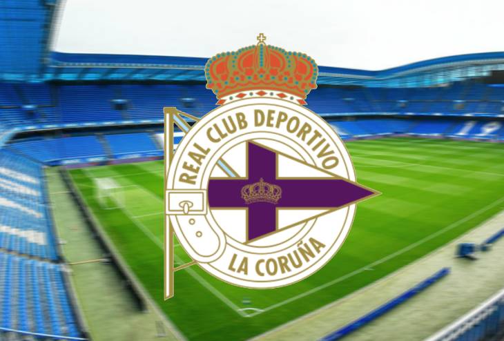 Escudo del Deportivo de La Coruña. /  Composición