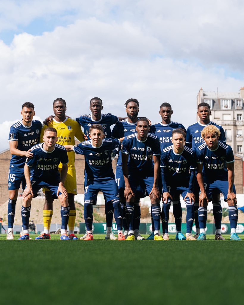 Once inicial del París FC. / @ParisFC