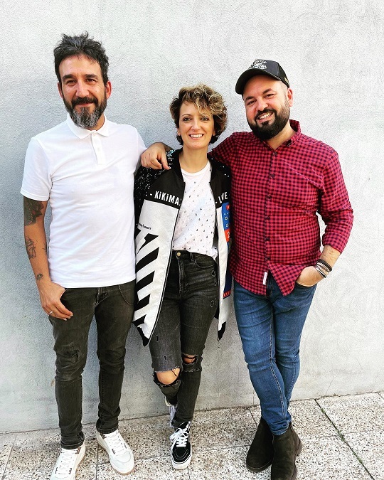 Fito Mansilla con Vicky Gastelo y Borja Montenegro - Facebook