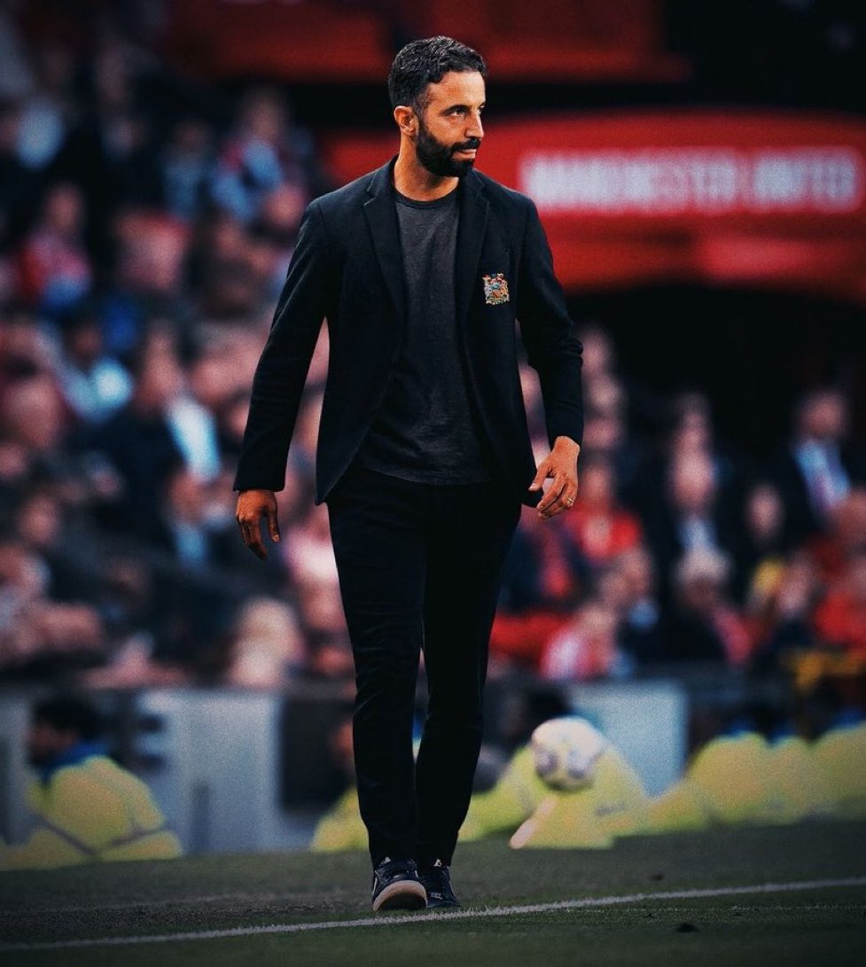 Rúben Amorim, entrenador del Manchester United. / @RubenAmorimx