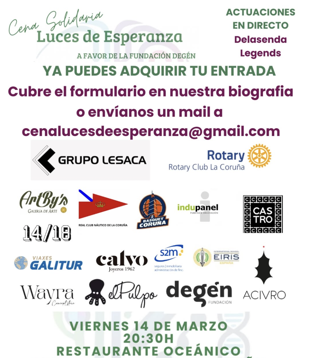 El cartel de la cena solidaria. / RRSS.