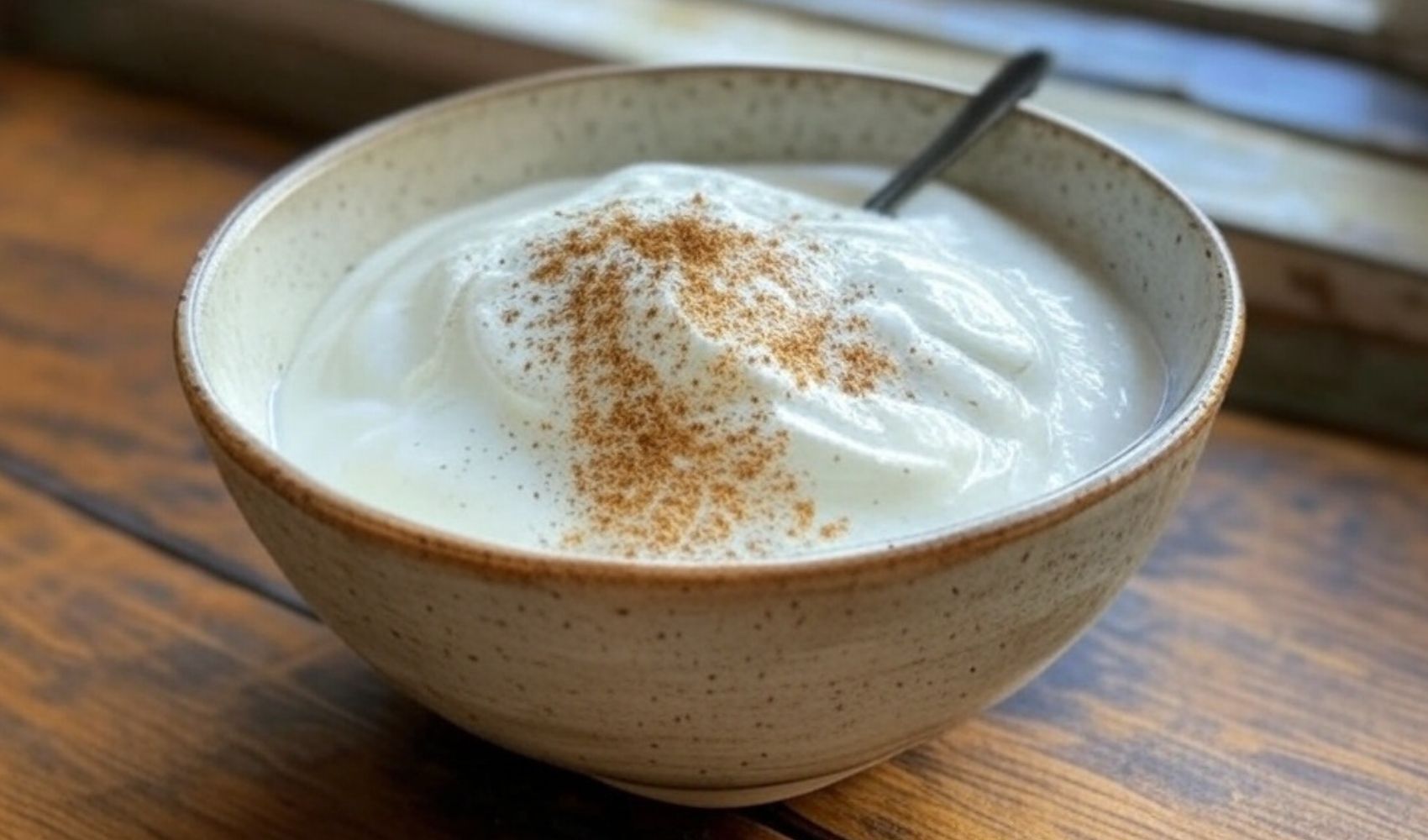 Yogur griego con canela. / Mundiario.