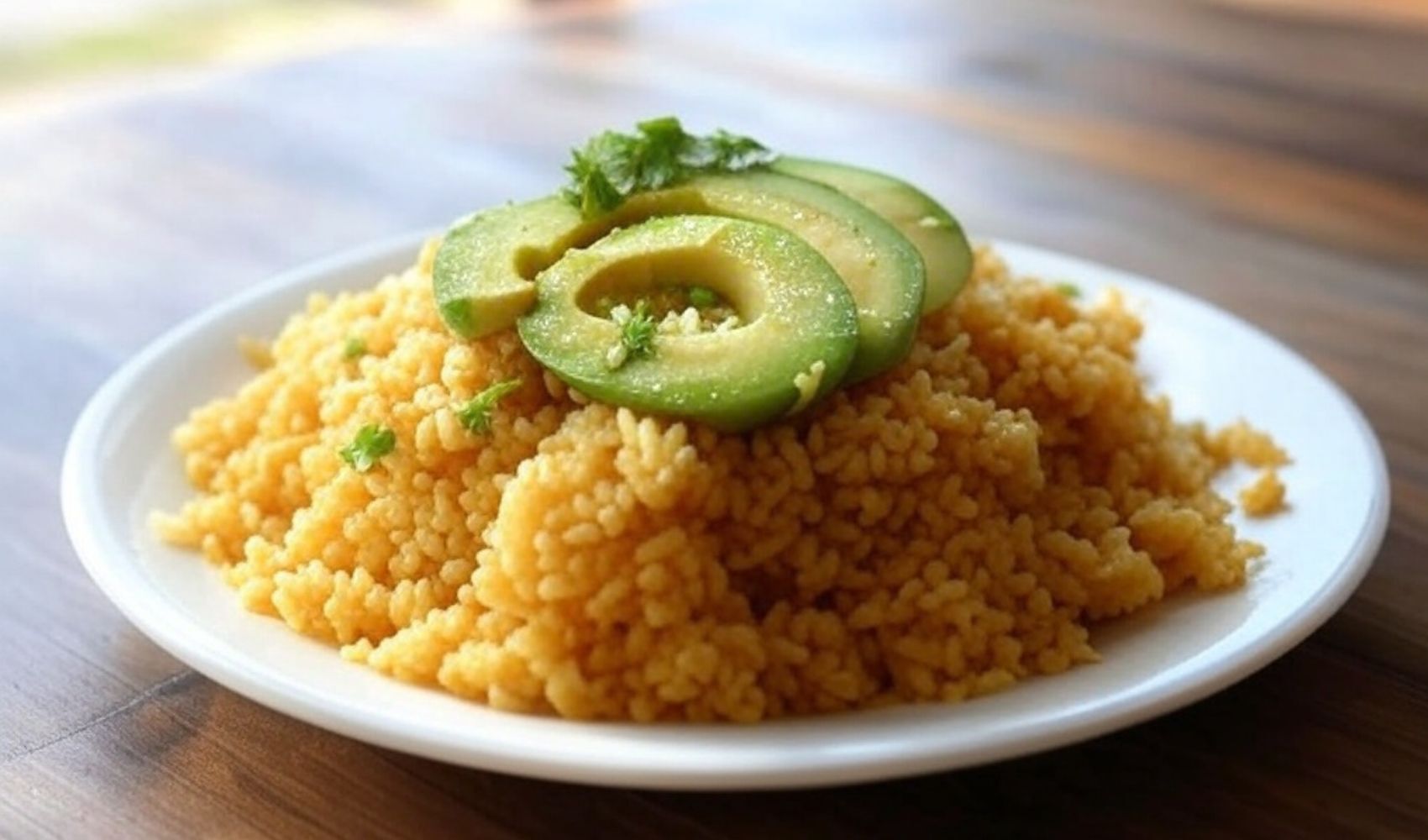Tortitas de arroz con aguacate. / Mundiario.