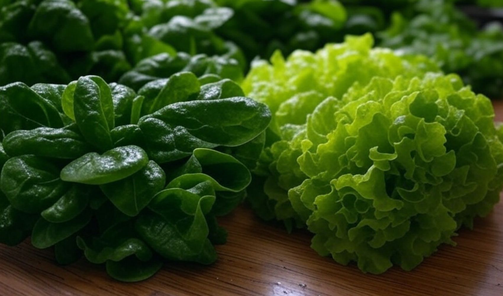 Verduras de hojas verdes. / Mundiario.