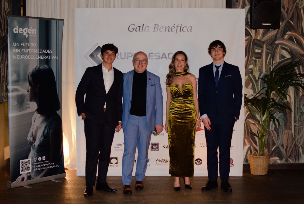 Luis Cora, Camilo Chas, Mónica Martínez y Antonio González. / M.A.F.A.