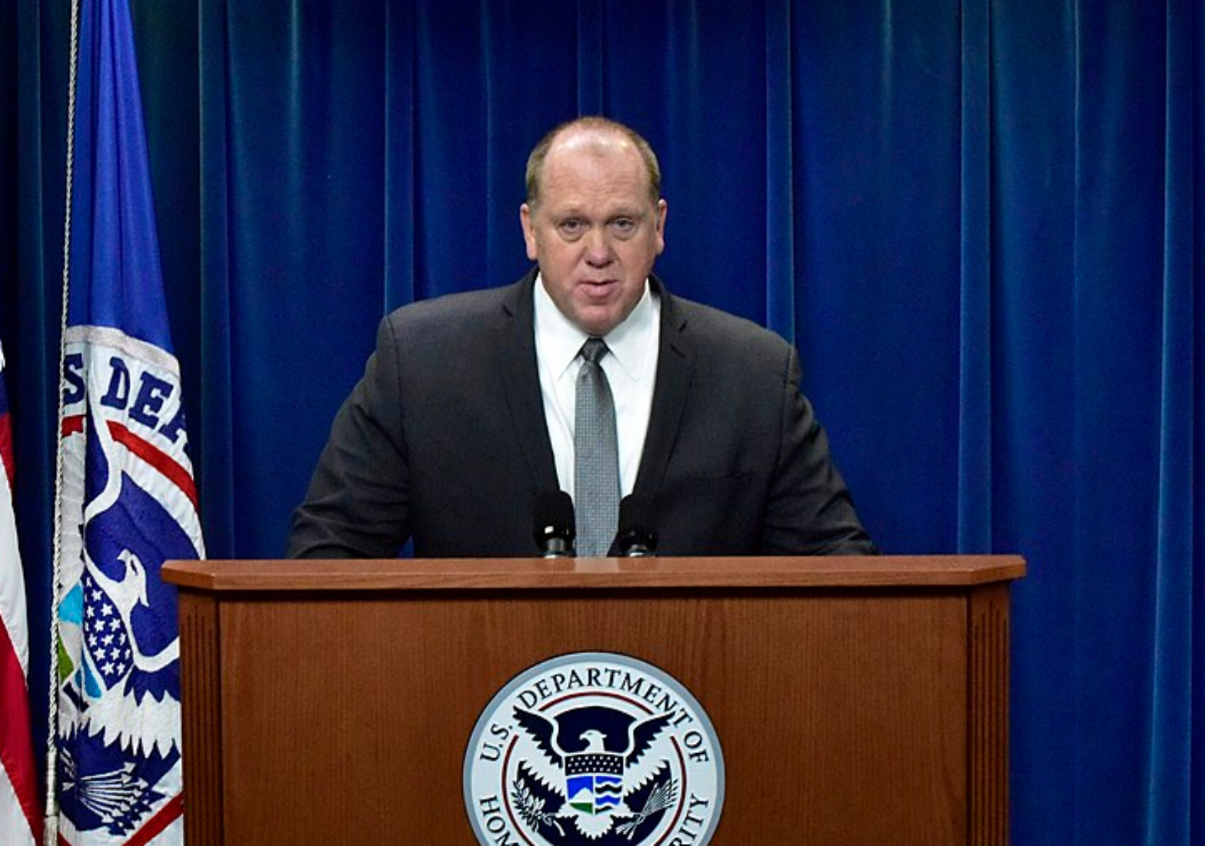 Tom Homan "zar de la frontera de Trump". / Departamento de Seguridad Nacional de EE UU.