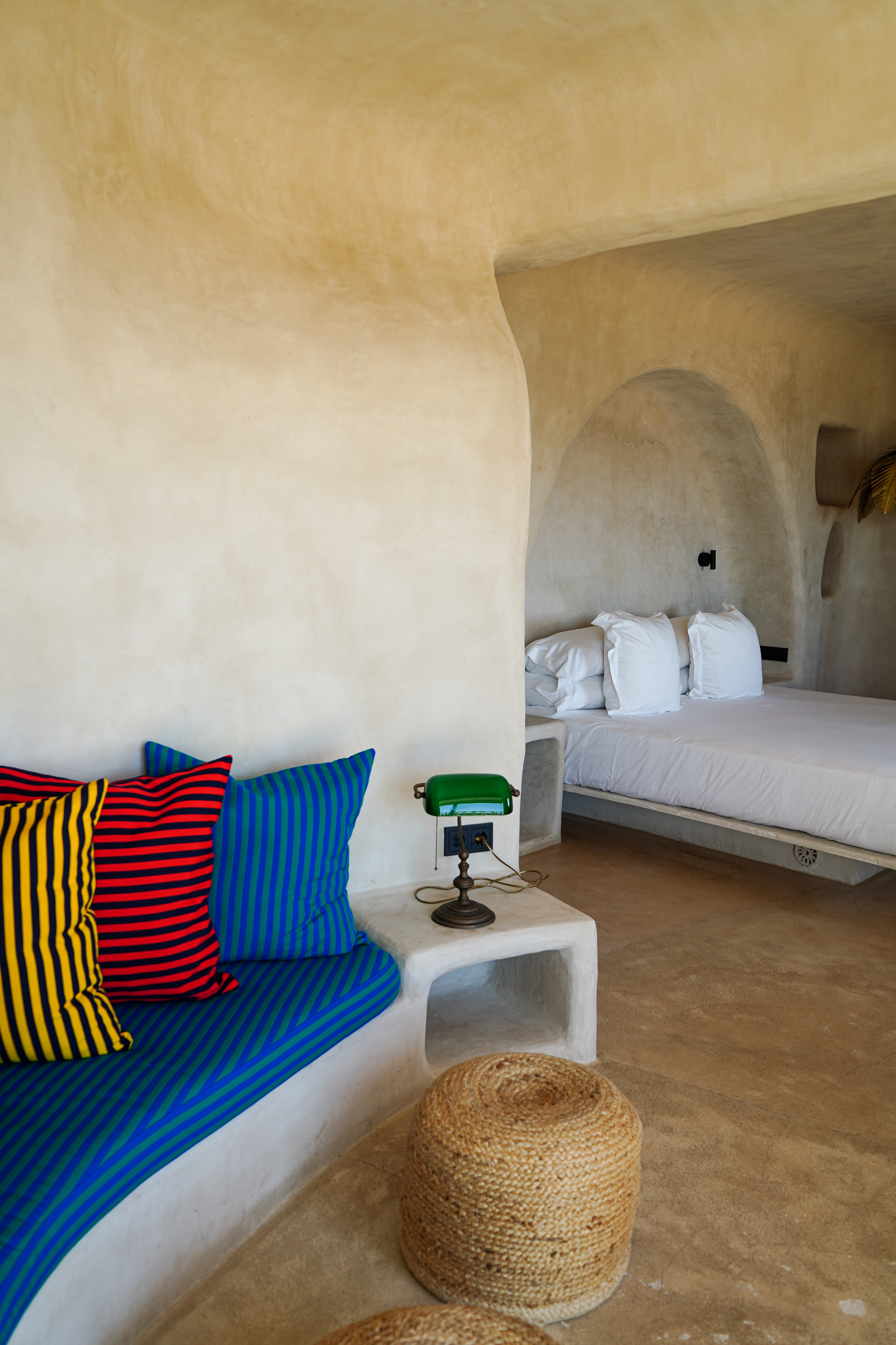 Una de las habitaciones de Hannah en Formentera. / Cedida.