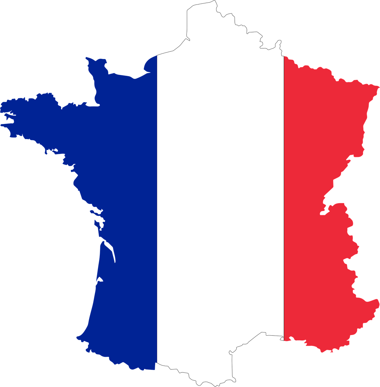 Francia, definida por su bandera. / Pixabay