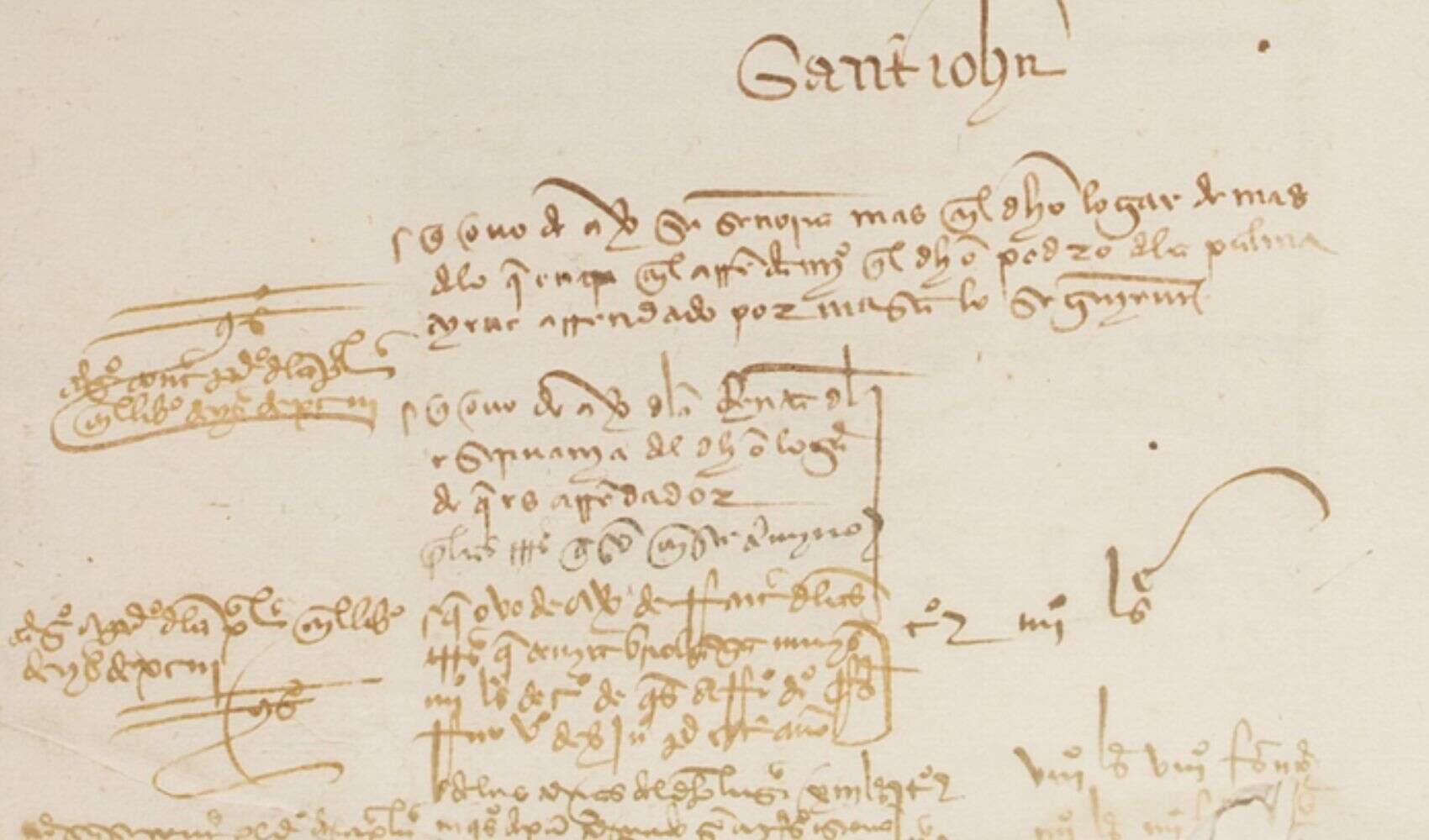 Apunte de contabilidad existente en el libro de rentas mayores y menores del condado de Niebla, que registra el arrendamiento de la finca a Briolanja Muñiz. / Fuente: Archivo de la Fundación Casa Ducal de Medina Sidonia, leg. 2428, fol. 24v.