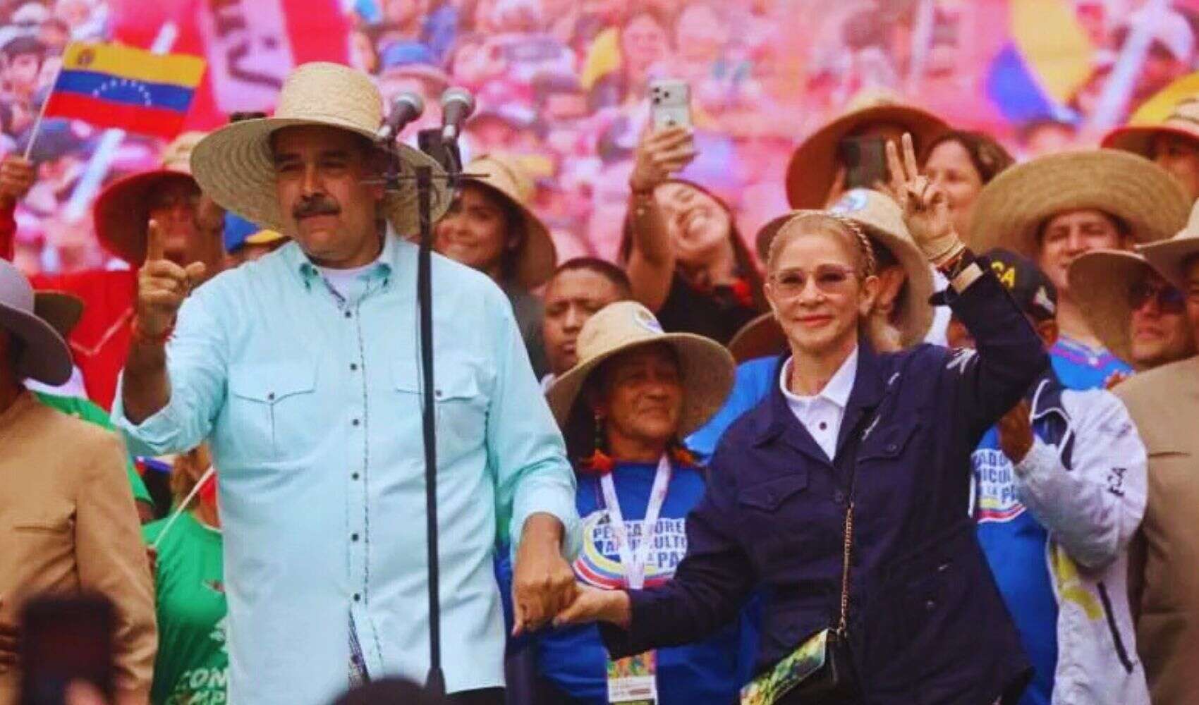 Nicolás Maduro y Cilia Flores. / RR SS.