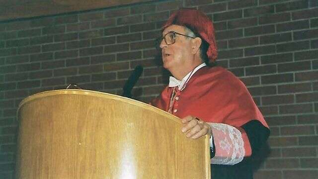 Manuel Fernández-Areal, primer decano de Ciencias Sociais de la Universidad de Vigo. / Archivo Asociación de la Prensa