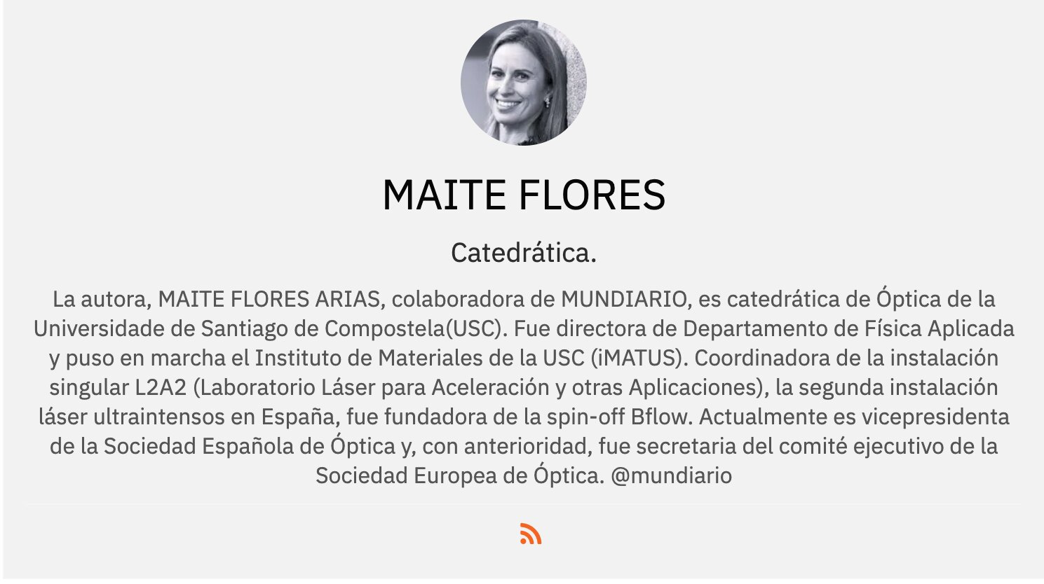Maite Flores. / Mundiario