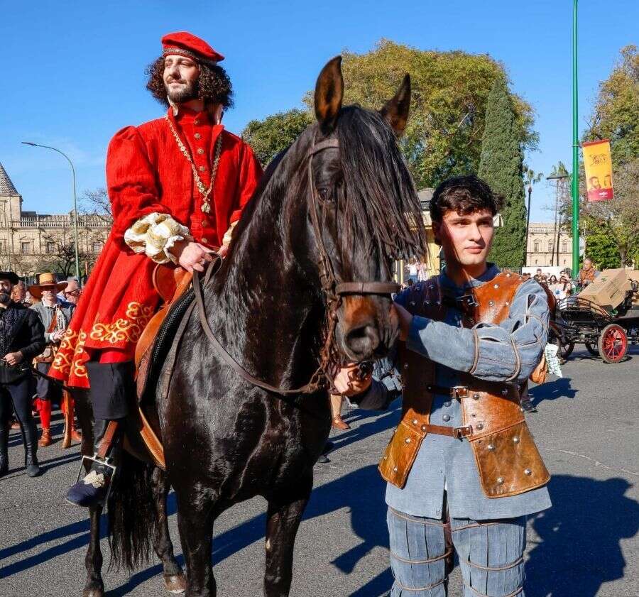 El rey a caballo./ Gerardo Lucio