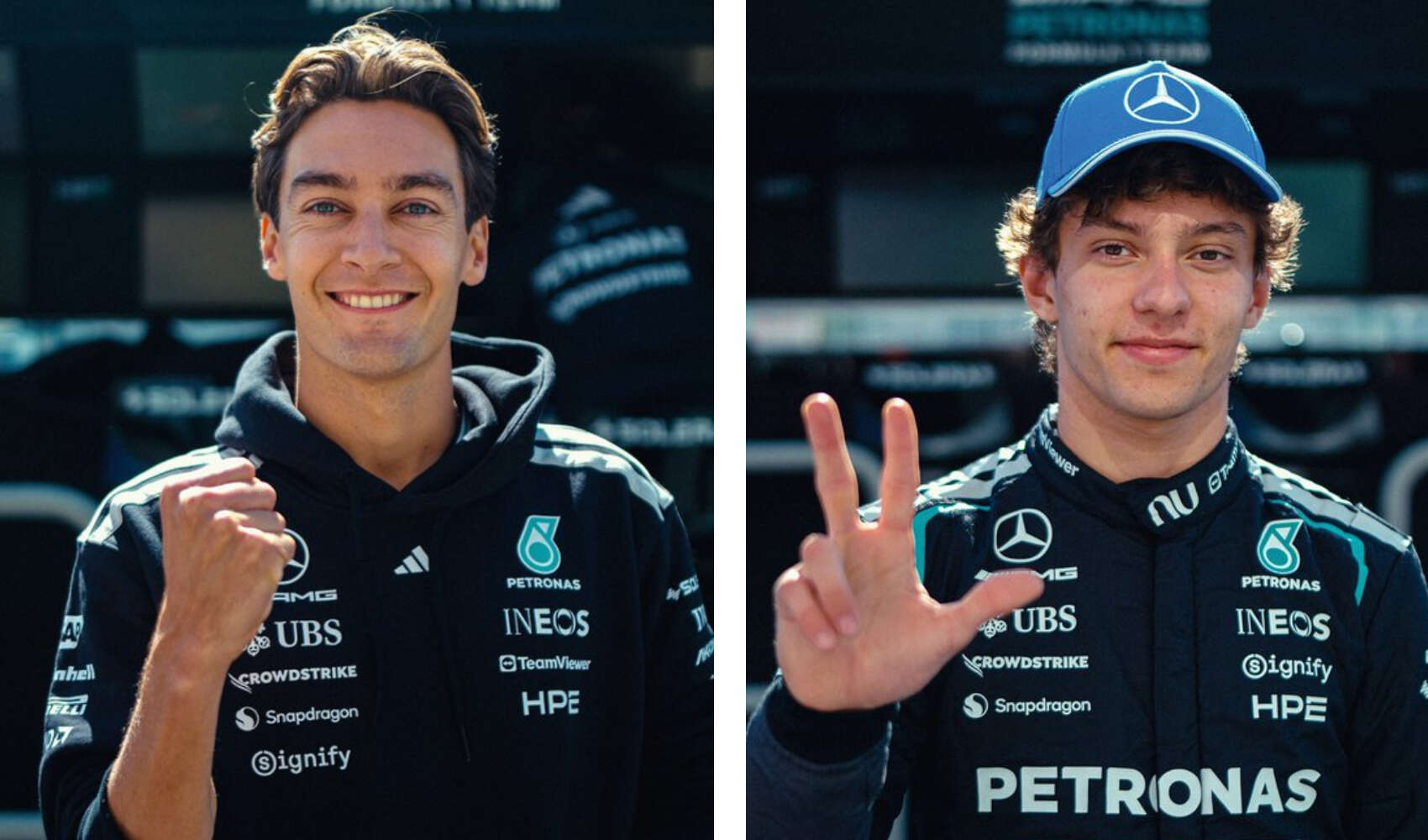 Russell vence y Antonelli rompe la paz de Mercedes en un sprint de película